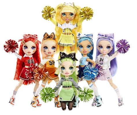 We&x27;re the girls of Rainbow High. . Rainbow high cheer dolls